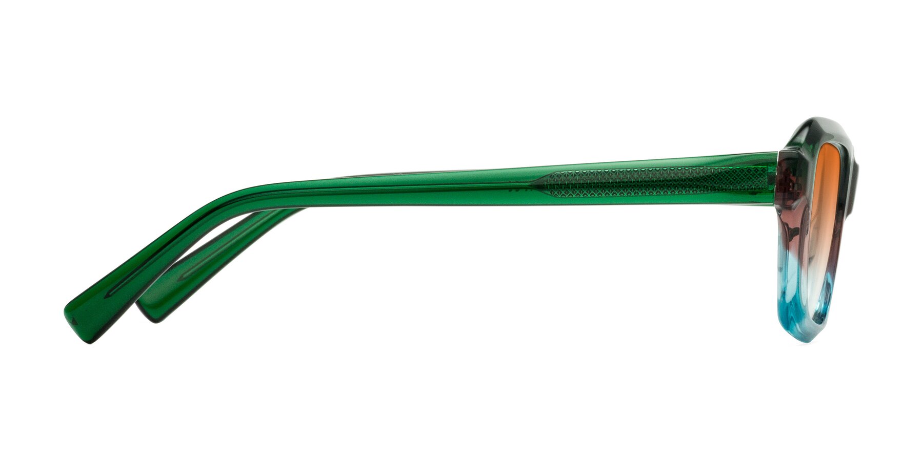 Side of Innovation in Aurora with Orange Gradient Lenses
