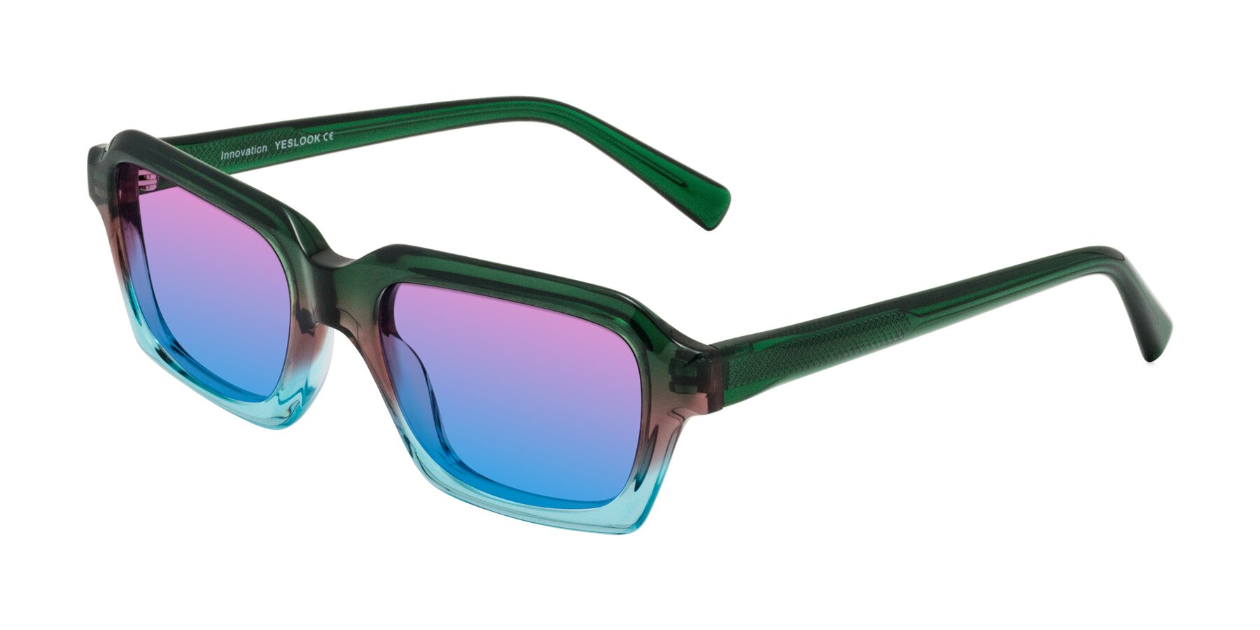 Angle of Innovation in Aurora with Pink / Blue Gradient Lenses