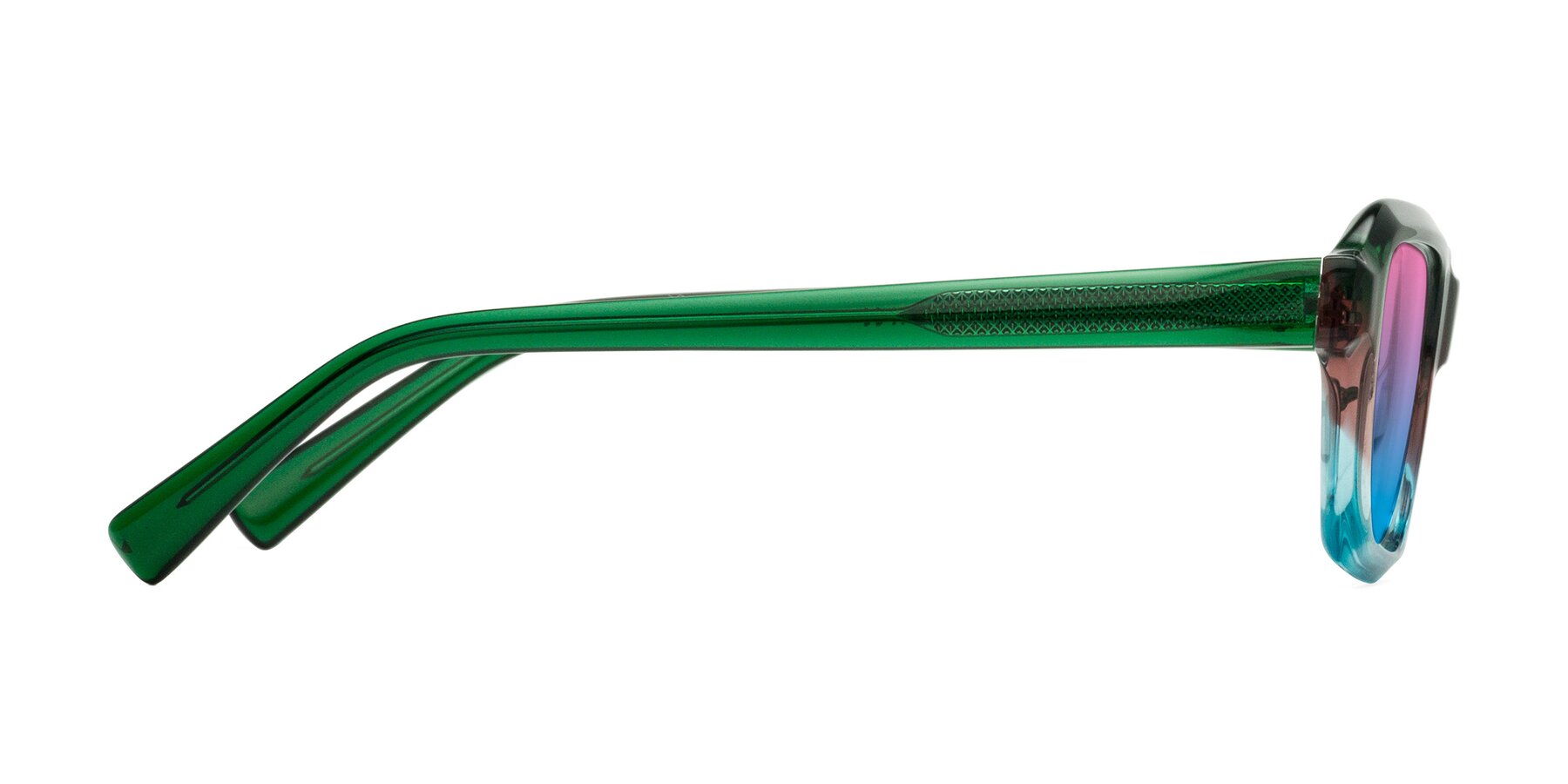 Side of Innovation in Aurora with Pink / Blue Gradient Lenses