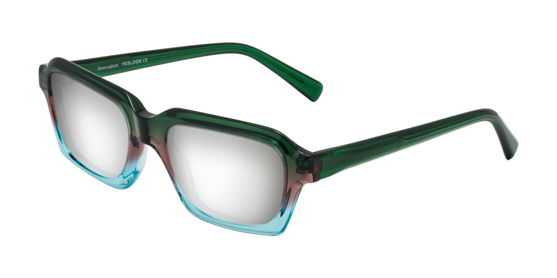 Angle of Innovation in Aurora with Silver Mirrored Lenses