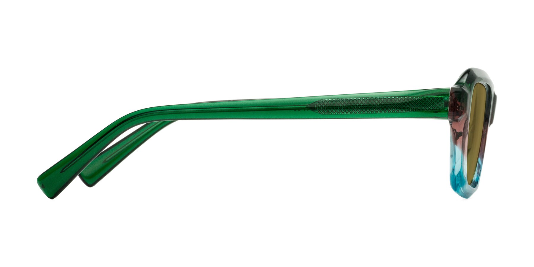 Side of Innovation in Aurora with Brown Polarized Lenses