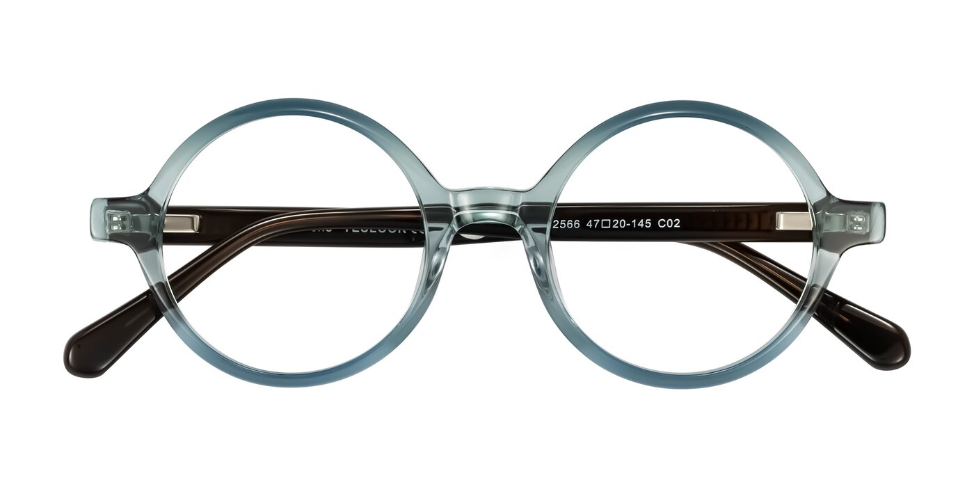 Serene - Faded Green Eyeglasses
