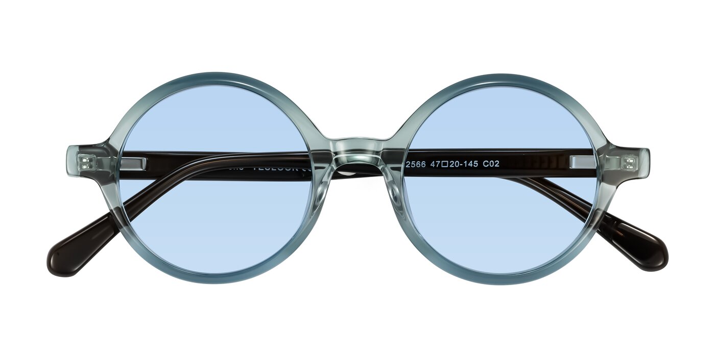Serene - Faded Green Tinted Sunglasses