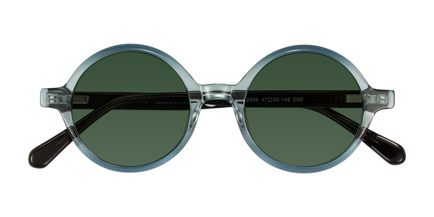 Serene - Faded Green Tinted Sunglasses