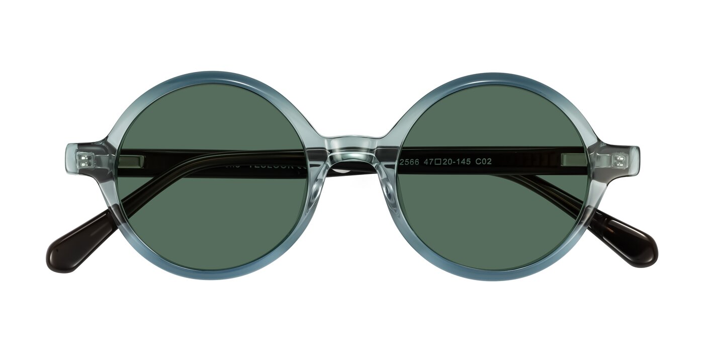 Serene - Faded Green Polarized Sunglasses