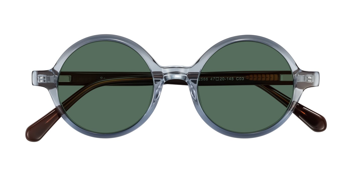 Serene - Faded Blue Polarized Sunglasses