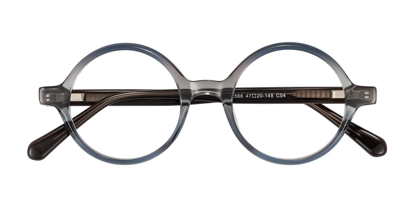 Serene - Faded Gray Eyeglasses