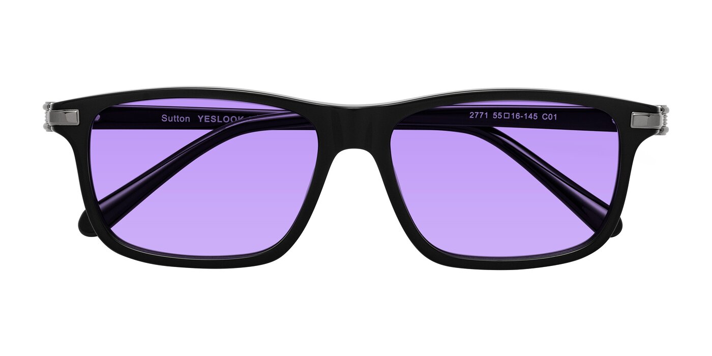 Sutton - Black Tinted Sunglasses