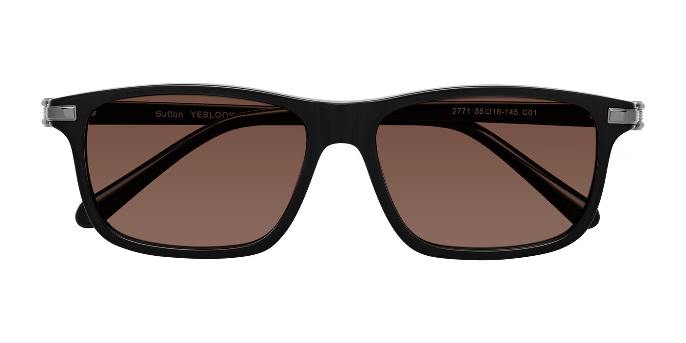 Sutton - Black Tinted Sunglasses