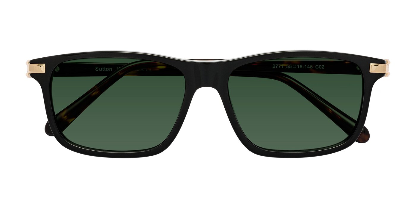 Sutton - Black/Tortoise Tinted Sunglasses