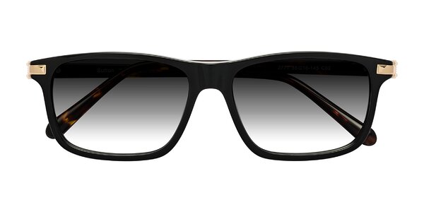 Front of Sutton in Black/Tortoise