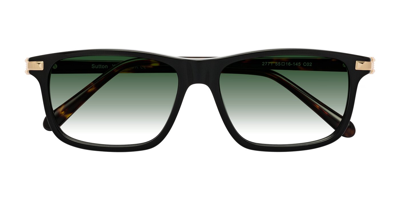 Sutton - Black/Tortoise Gradient Sunglasses