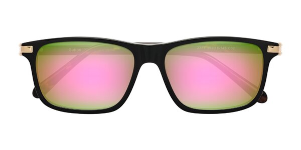 Front of Sutton in Black/Tortoise