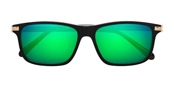 Front of Sutton in Black/Tortoise