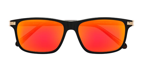 Front of Sutton in Black/Tortoise