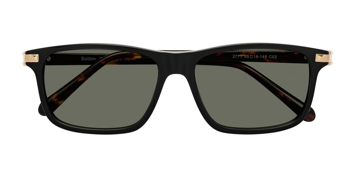 Sutton - Black/Tortoise Polarized Sunglasses