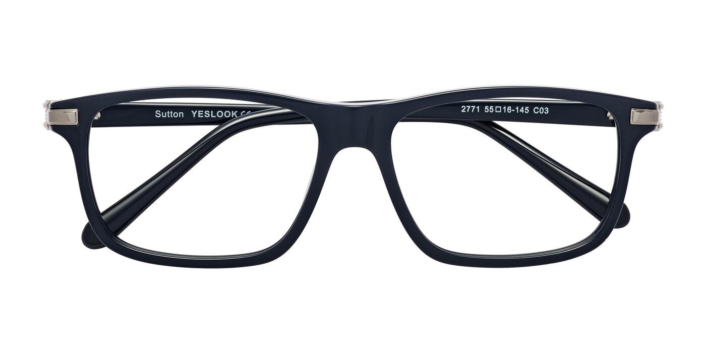 Sutton - Dark Navy Eyeglasses