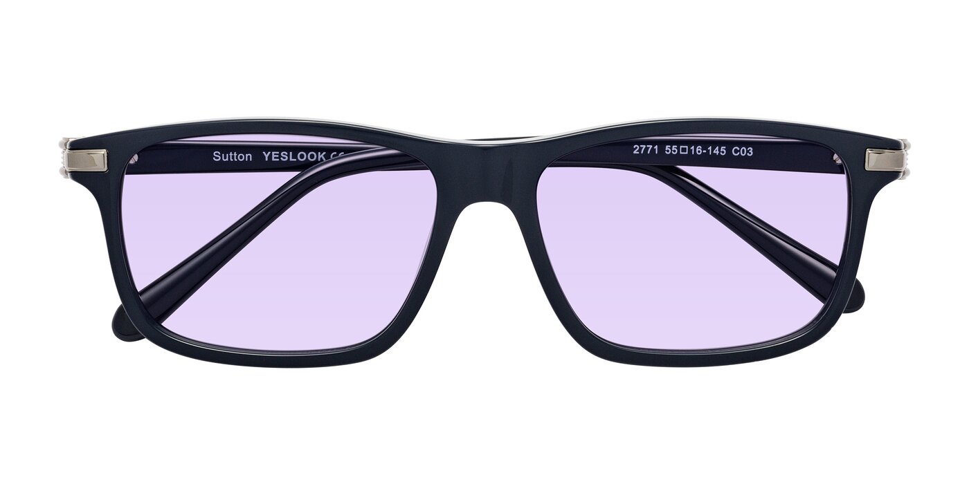 Sutton - Dark Navy Tinted Sunglasses