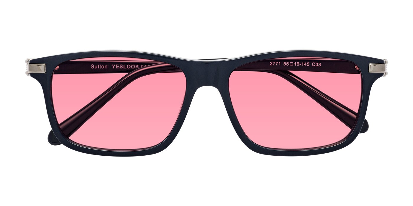 Sutton - Dark Navy Tinted Sunglasses