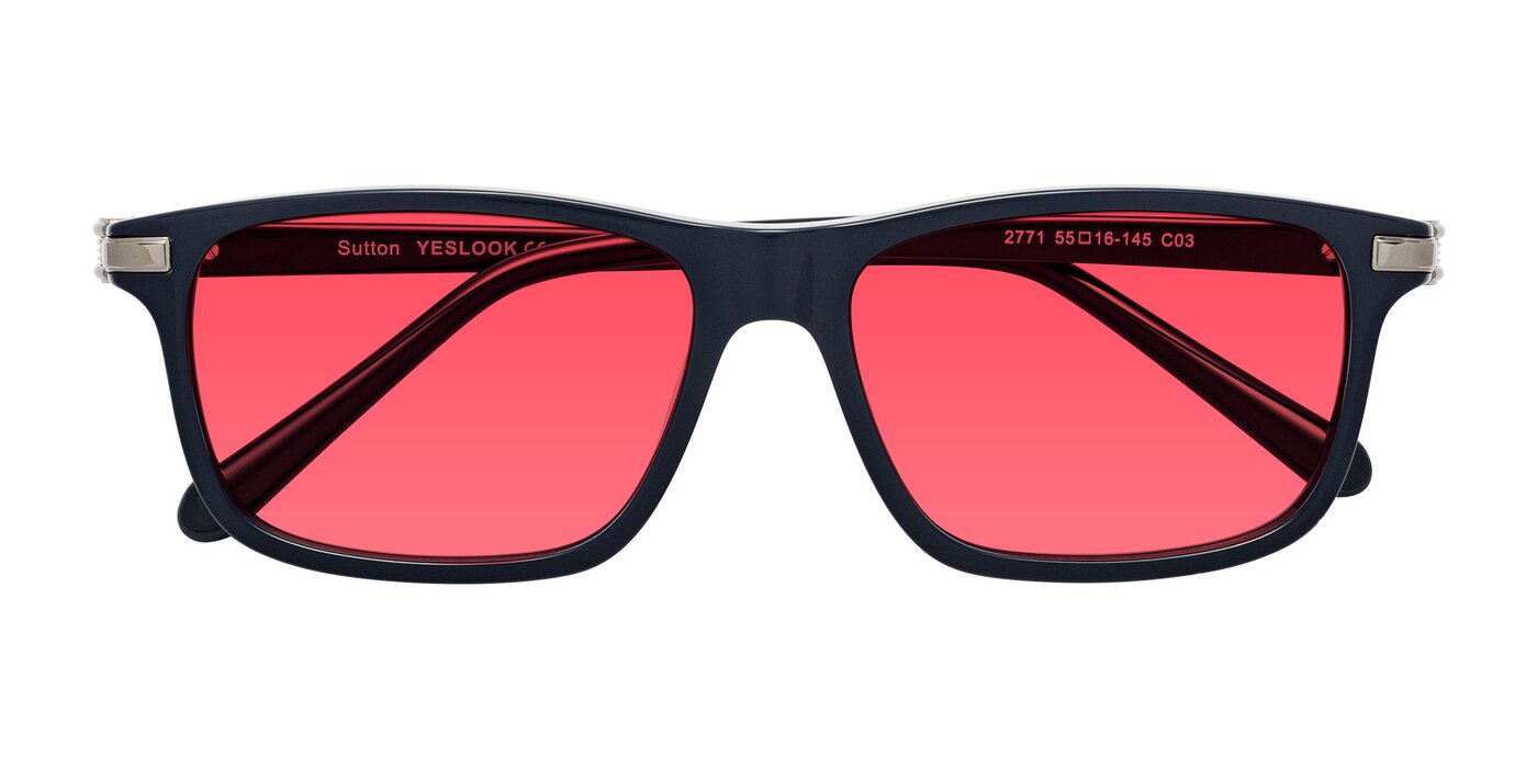 Sutton - Dark Navy Tinted Sunglasses