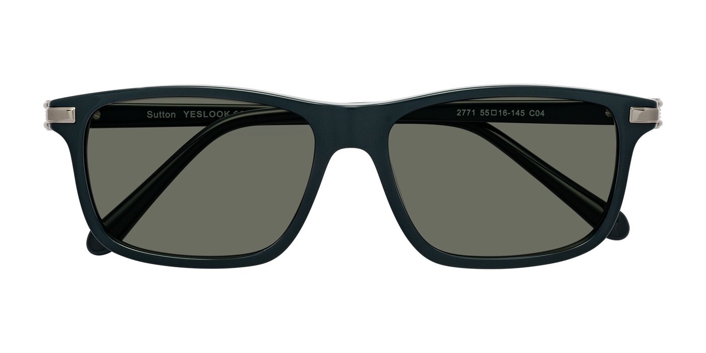Sutton - Phthalo Green Polarized Sunglasses
