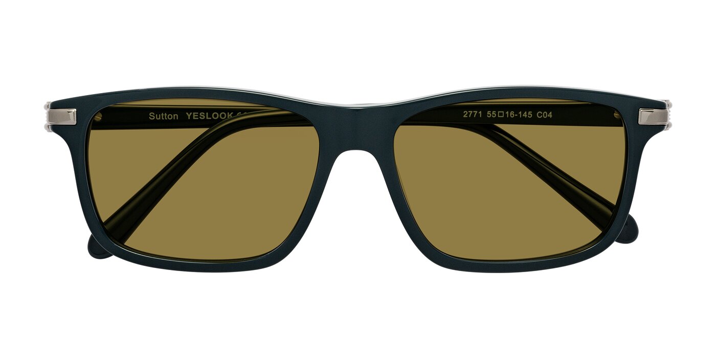 Sutton - Phthalo Green Polarized Sunglasses