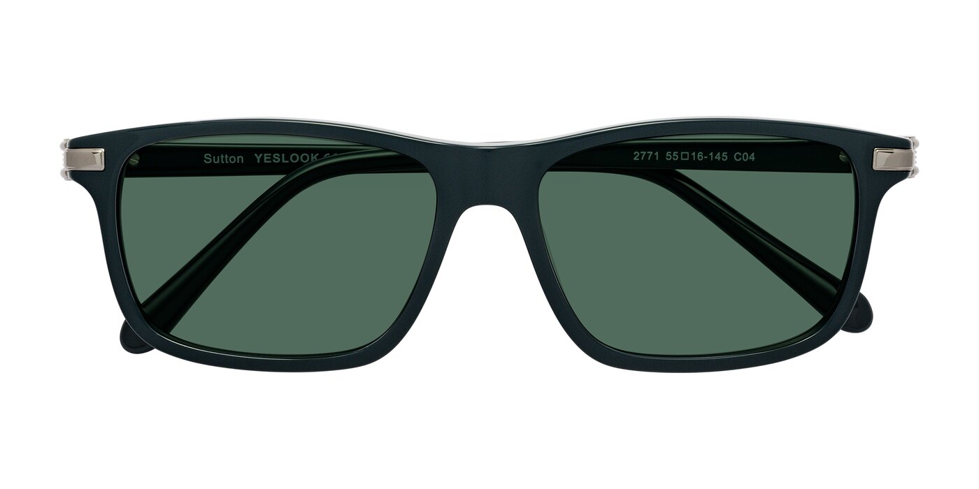Sutton - Phthalo Green Polarized Sunglasses
