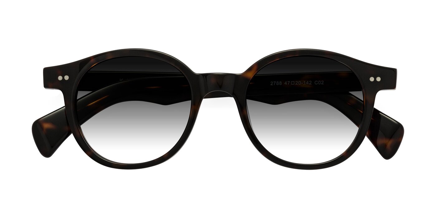 Kaju - Dark Tortoise Gradient Sunglasses