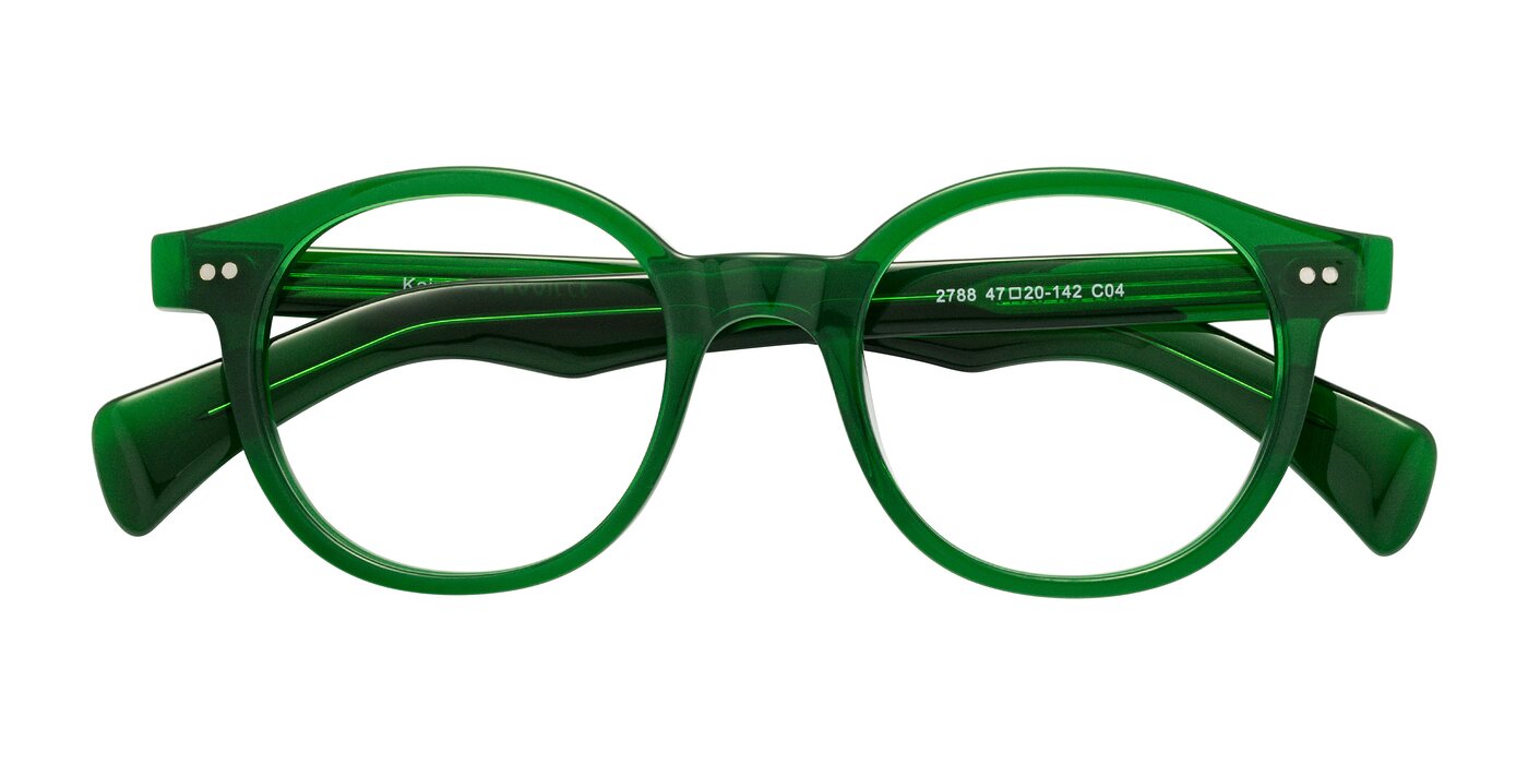 Kaju - Green Eyeglasses