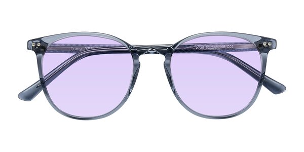 Front of Trang in Transparent Blue