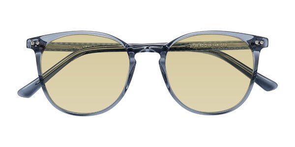 Front of Trang in Transparent Blue