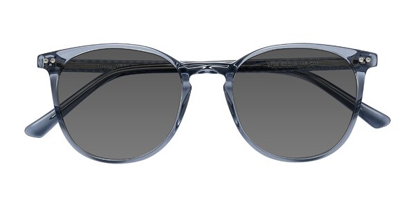 Front of Trang in Transparent Blue