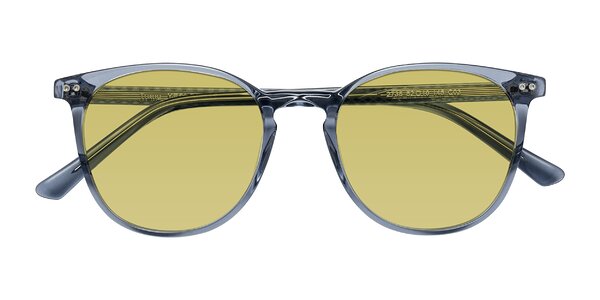 Front of Trang in Transparent Blue