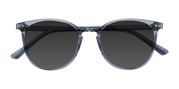 Front of Trang in Transparent Blue