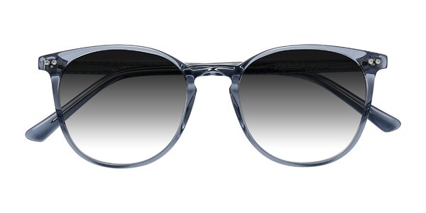 Front of Trang in Transparent Blue