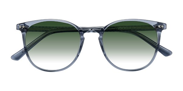 Front of Trang in Transparent Blue