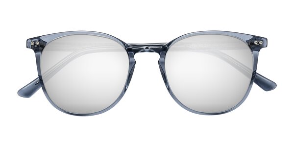 Front of Trang in Transparent Blue