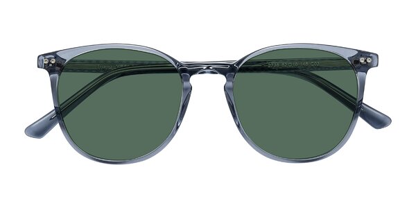 Front of Trang in Transparent Blue