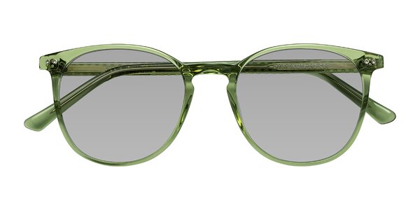 Front of Trang in Transparent Green