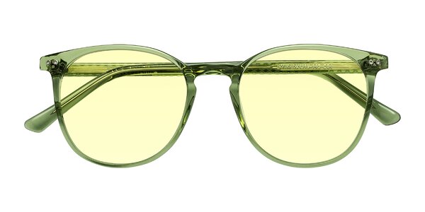 Front of Trang in Transparent Green