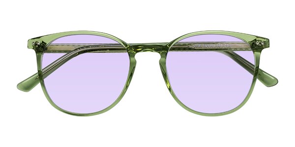 Front of Trang in Transparent Green