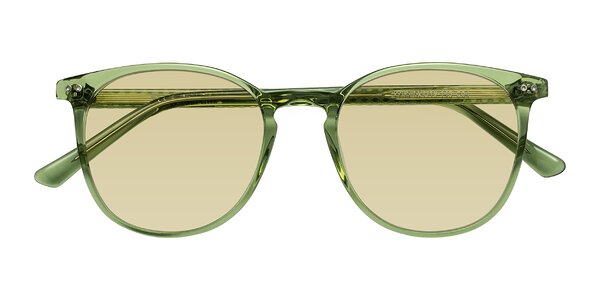 Front of Trang in Transparent Green