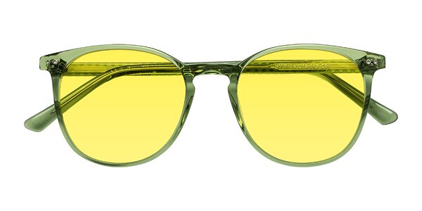 Front of Trang in Transparent Green