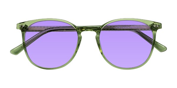Front of Trang in Transparent Green