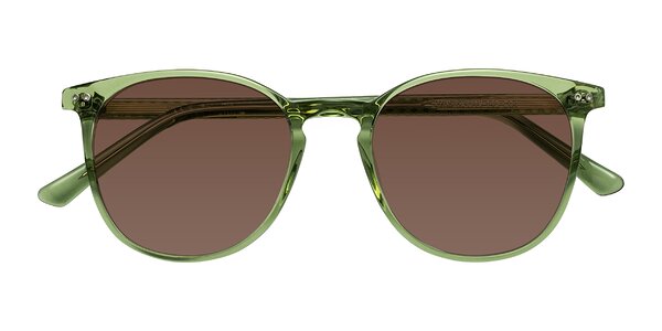 Front of Trang in Transparent Green
