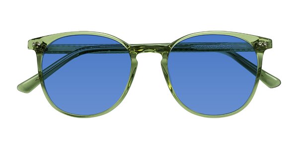 Front of Trang in Transparent Green