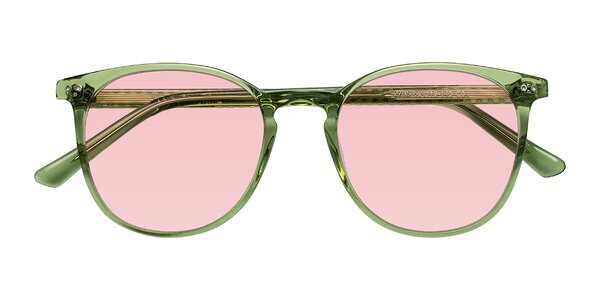 Front of Trang in Transparent Green