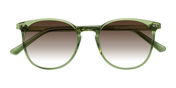 Front of Trang in Transparent Green