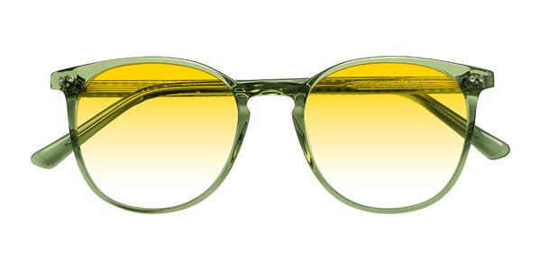 Front of Trang in Transparent Green