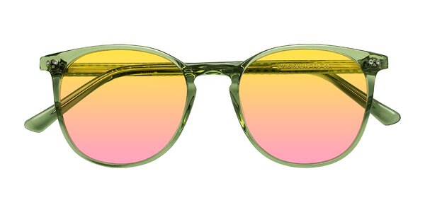 Front of Trang in Transparent Green